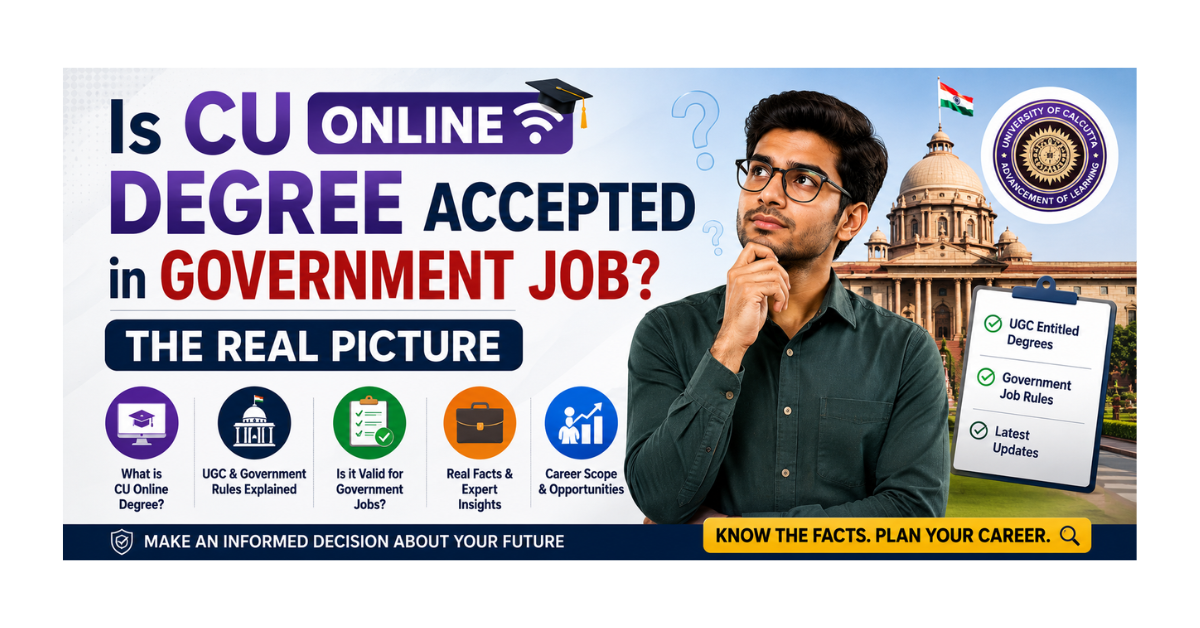 Is CU Online Degree Accepted in Government Job The Real Picture