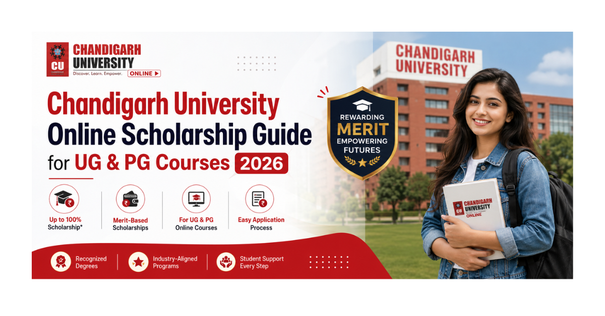 CU Online Scholarships for UG &amp; PG Courses