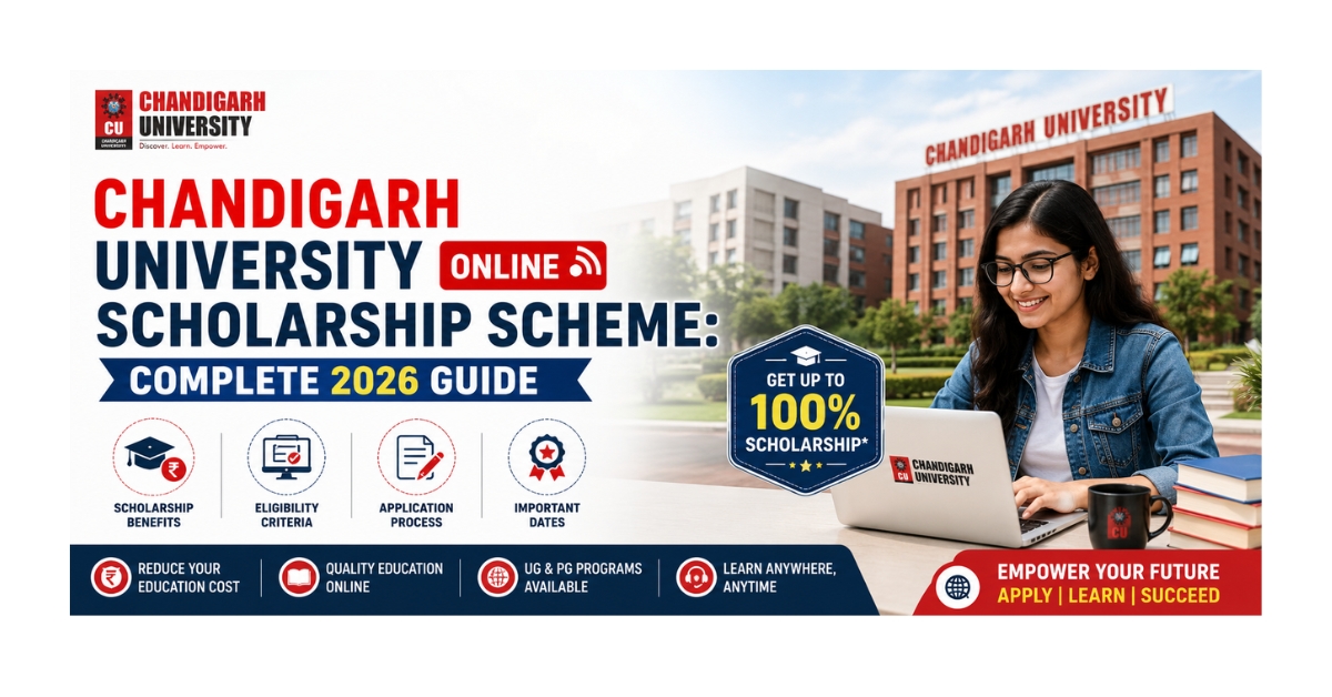 Chandigarh University Online Scholarship Scheme: Complete 2026 Guide