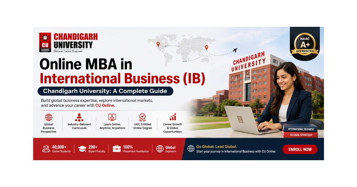 Best Online MBA in International Business Program