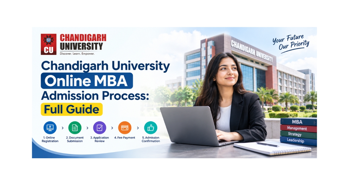 Chandigarh University Online MBA Admission Process
