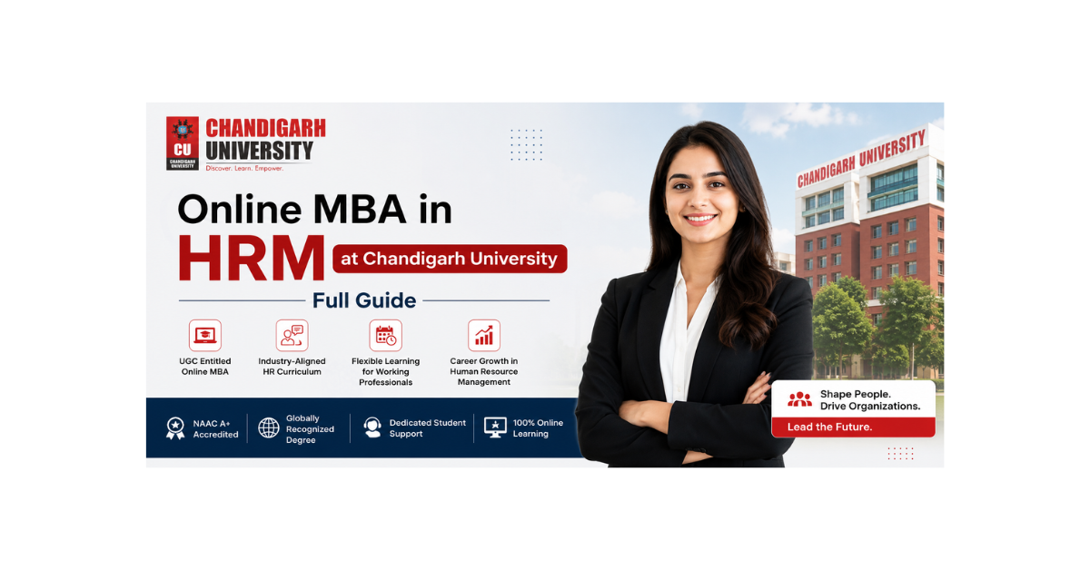 Online MBA in HRM at Chandigarh University